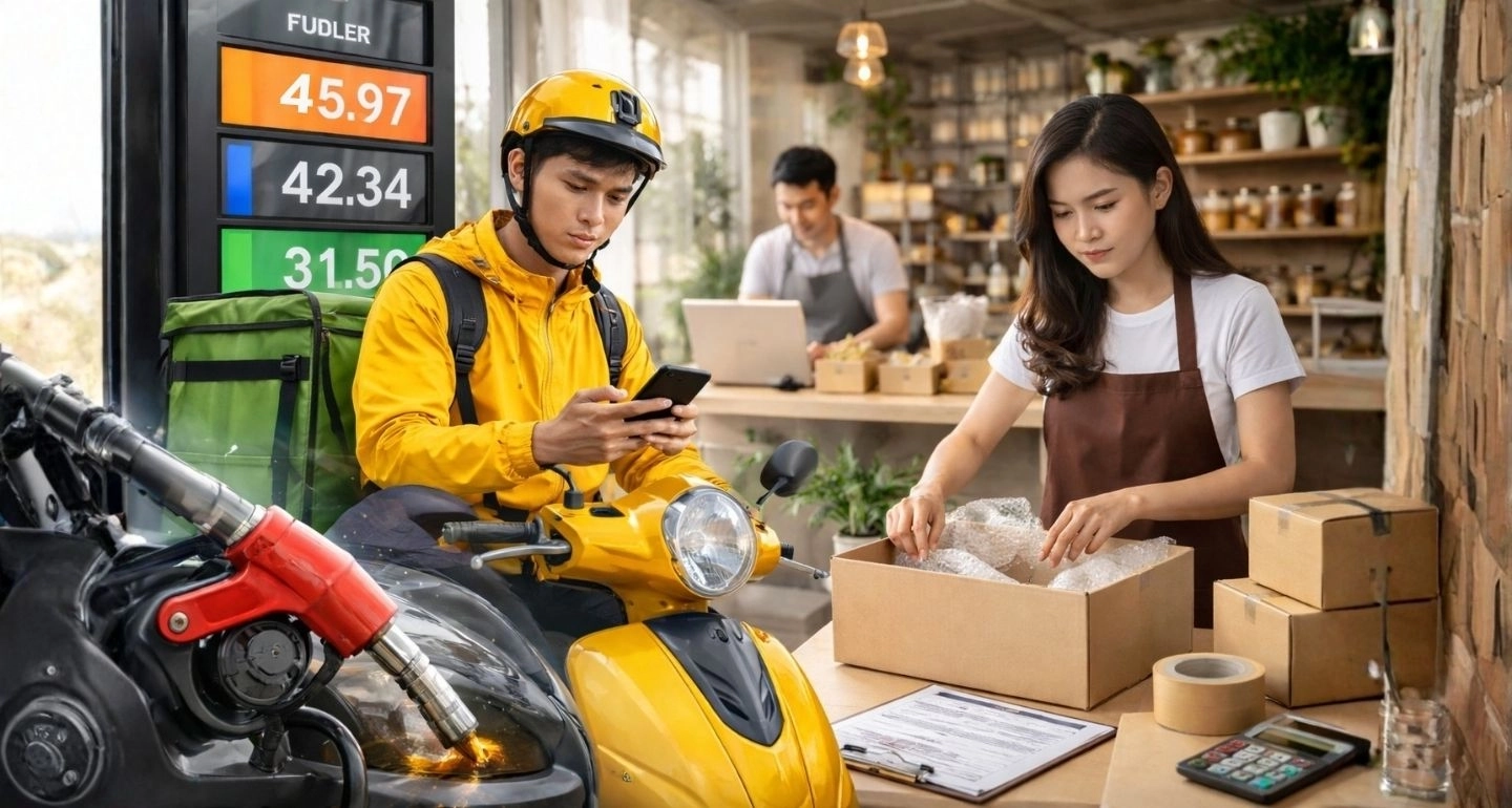 การปรับตัวของธุรกิจเดลิเวอรีและ SME ในสภาวะต้นทุนน้ำมันสูงขึ้น
