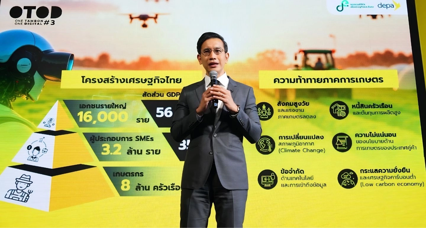 ดีป้าเปิดตัวโครงการ 1 ตำบล 1 ดิจิทัล ซีซั่น 3 (OTOD #3) หนุนสตาร์ทอัพและชุมชนเกษตรดิจิทัล