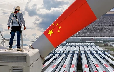 จีนติดตั้ง ‘กังหันลมบก’ ใหญ่สุด มีกำลังผลิตสูงเป็นประวัติการณ์