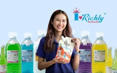 I-Richly SME ไทย ผลิตน้ำยารักษ์โลก ราคาเข้าถึงได้ สร้างรายได้เกือบ 30 ล้านบาท